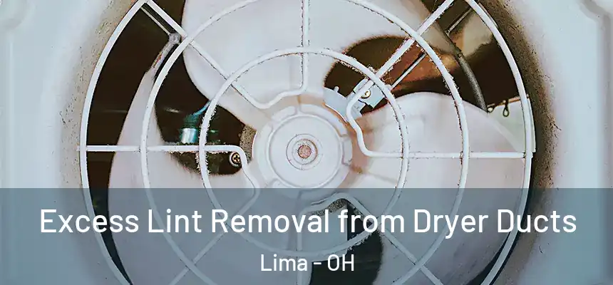 Excess Lint Removal from Dryer Ducts Lima - OH
